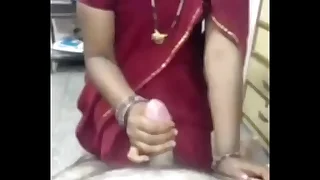Heavy boob wali Bhaibhi weighty me a blowjob