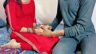 Devar ne bhabhi ko do lakh rupaye ka latch de kr sari renegade sath sone ko kaha  Indian man cheat friend's wife fucked by big cock  full story desi porn sex